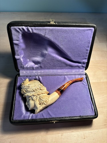 Mgl meerschaum estate pipe - mgl,
