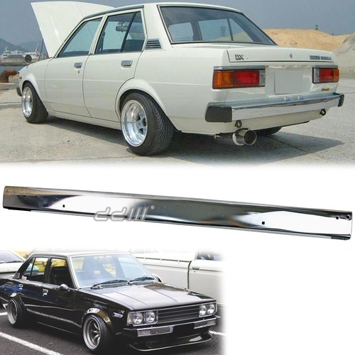 Rear steel chrome bumper - chrome,