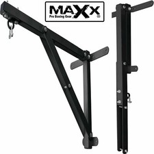 Maxx Heavy Duty 2ft 3FT  Folding Punch Bag Wall Bracket Steel Mount Hanging Hook