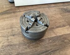 EMCO 11” SOUTH BEND 6" 4 JAW METAL LATHE CHUCK SKINNER 4006 W/ C208 BACK PLATE