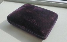 Lovely vintage purple velvet - purple,