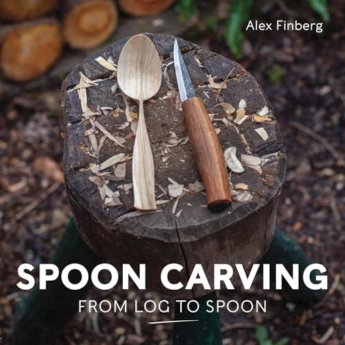 Spoon carving from log to - spoon,