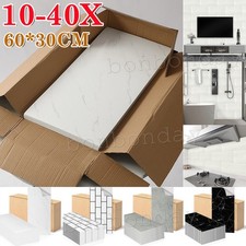 40X PVC Marble Tiles Wall