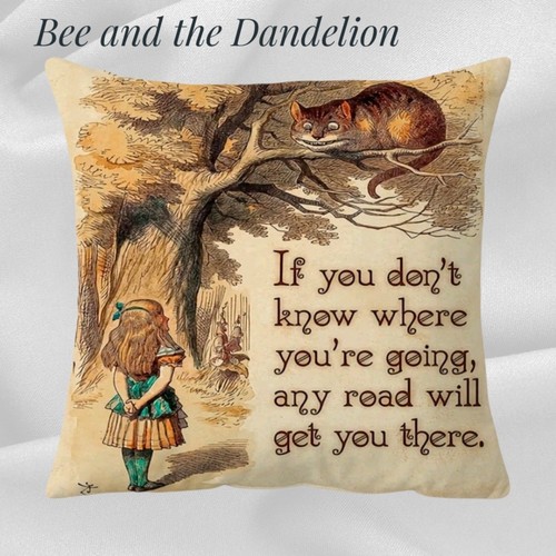 Aiice wonderland cushion - wonderland,