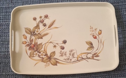 Vintage melamine serving - melamine, tray