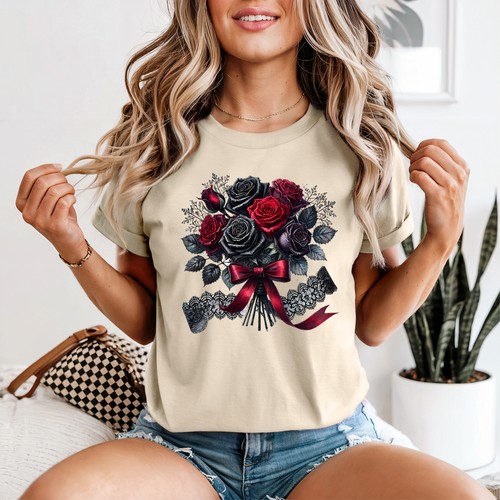 Gothic rose bouquet - gothic,