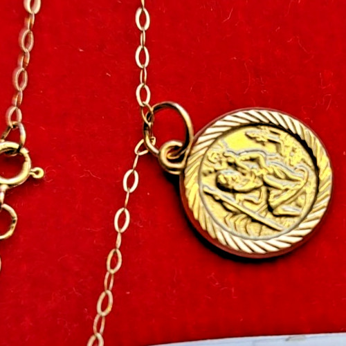 9ct solid gold christopher - solid, st