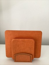 Vintage 1970s Orange Placemats