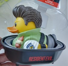 Resident Evil: Chris Redfield TUBBZ Cosplaying Duck Vinyl Collectible Figure #3