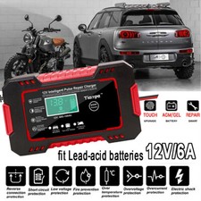 12V Leisure Marine 6A Car Battery Charger Caravan Campervan Motorhome Boat UK