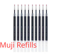 10Pcs Muji Gel Ink Ballpoint
