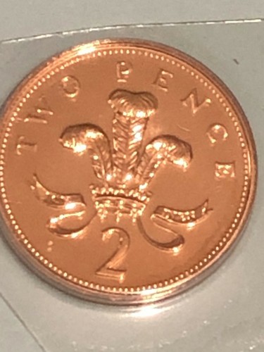 2008 two pence - 2p, plumes