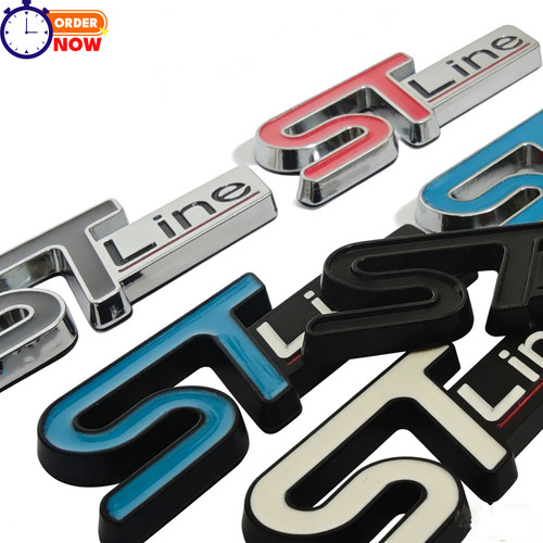 Silver red line metal rear - metal,