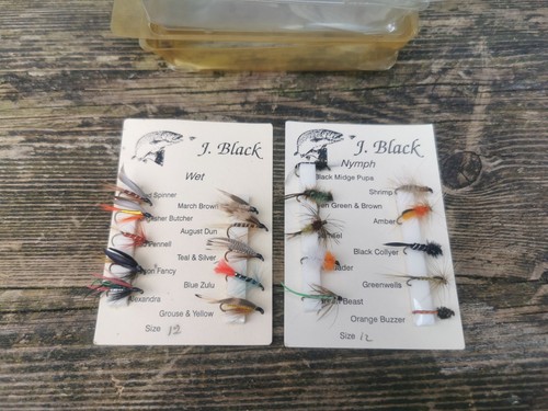 Vintage black fishing - vintage, j.