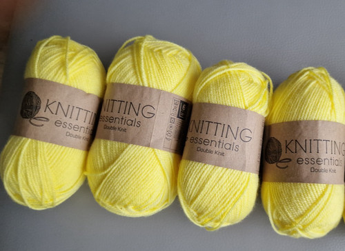 50g knitting essentials - x,