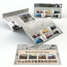 Steam Locomotives Stamps Presentation Pack from Royal Mail