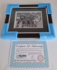 Nigel Mansell Signed Genuine Black & White Signed Photograph (COA) - NEW