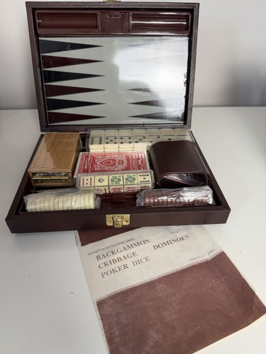 Vintage backgammon cribbage - backgammon,