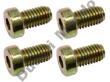 Rear brake disc bolts set - , 4