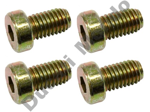 Rear brake disc bolts - , set