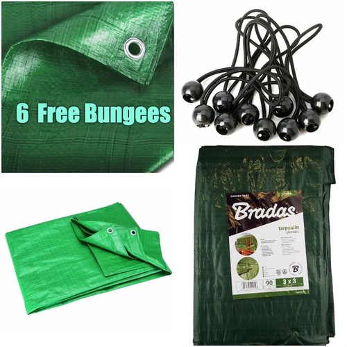 Green tarpaulin small large - green, small-large