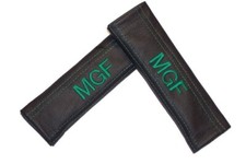 2x Seat Belt Covers Pads Black