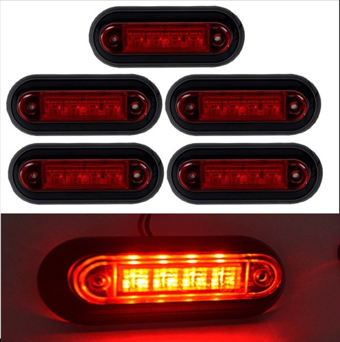 Red 24v led - 5x,