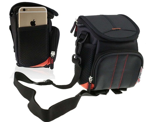 Navitech black camera bag for - bag,