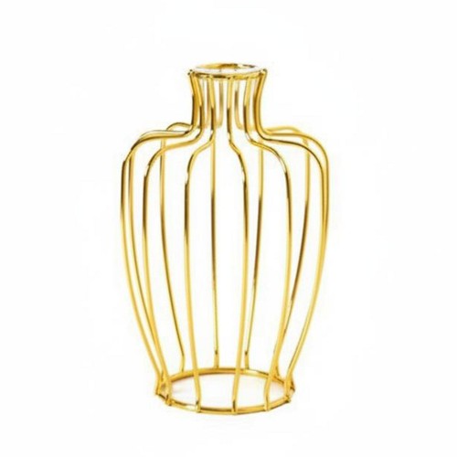 Metal frame vase - frame,