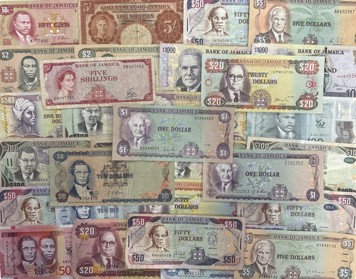 Jamaican dollar bank - jamaican,