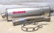 Honda CBR600 F4 Exhaust Titanium Race Exhaust Hrc Can  Pipe Micron Oval Fx Fy