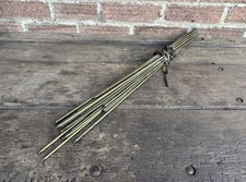 Joblot 23 Vintage Brass Stair Rods Various Sizes Reclaimed