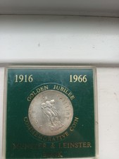 IRELAND 1916- 1966 Commemorative silver Ten Shilling Coin