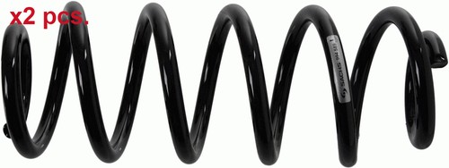 Pcs rear coil - coil, springs