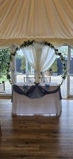Wedding Arch Backdrop Stand With Flowers
