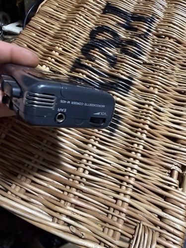Sony microcassette corder - sony, microcassette-corder