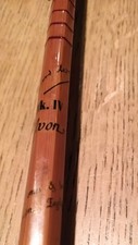 B James & Sons "Richard Walker" vintage 10ft Mark IV Avon 2 piece cane flyrod
