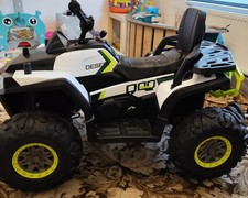 Homcom 370-260V70WT 12V Electric Quad Bike - White