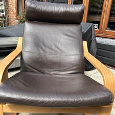 Ikea poang chair with - ikea,