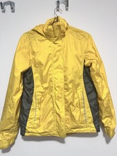 Women’s Crivit Cycling Jacket Yellow size 10/12 with hood