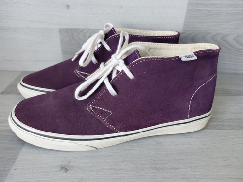 Vans unisex purple suede - vans,
