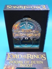 Lord of the Rings Doors Durin Ingot Replica Limited Edition Official DUST LotR