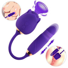 Sex Toys Clit Sucker G-spot Dildo Thrusting Vibrator Oral Sucking for Women