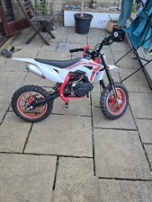 Wilitto Gas Dirt Pit Bike 49cc 2-Stroke, Off-Road Motocross Bike, Gas Pocket Pit