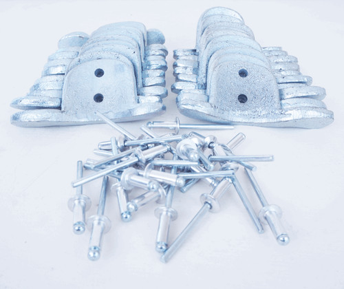 Pairs steel roller - 3",