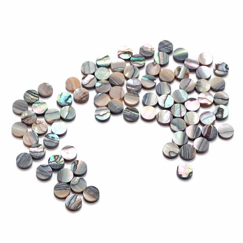 50x abalone paua 6mm - 50x, inlay