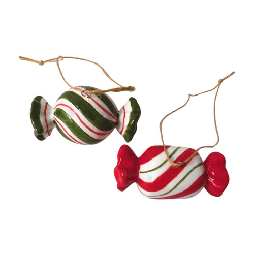 5cm ceramic sweet - sweet, christmas