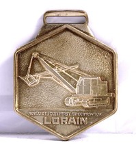 LORAIN Two-Sided Watch Fob