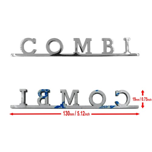 Decklid emblem badge combi - emblem,