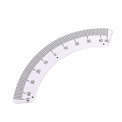 Feed scale aluminum ruler - aluminum, for